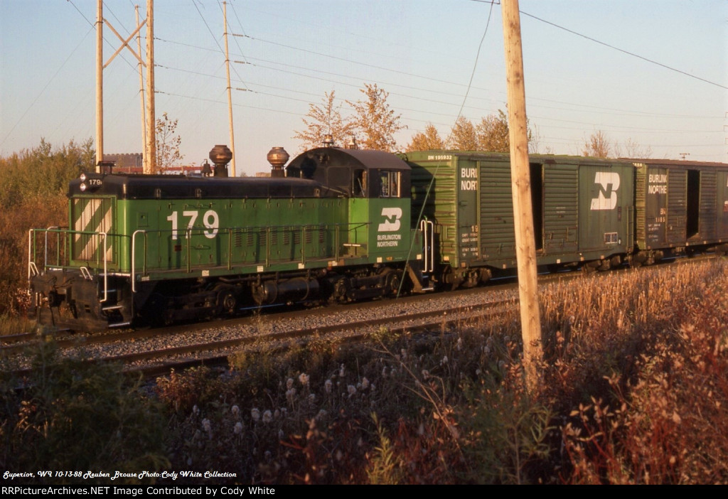 Burlington Northern SW1200 179